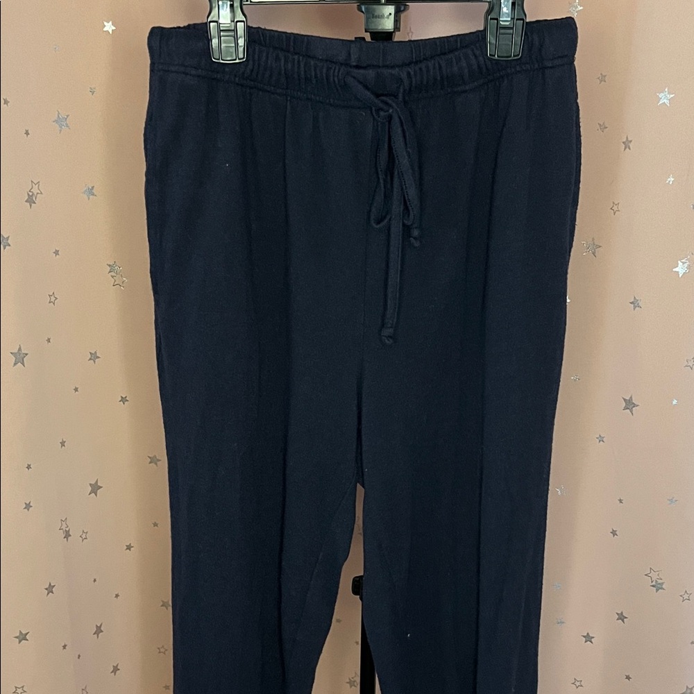 Aerie Navy Knit Pants